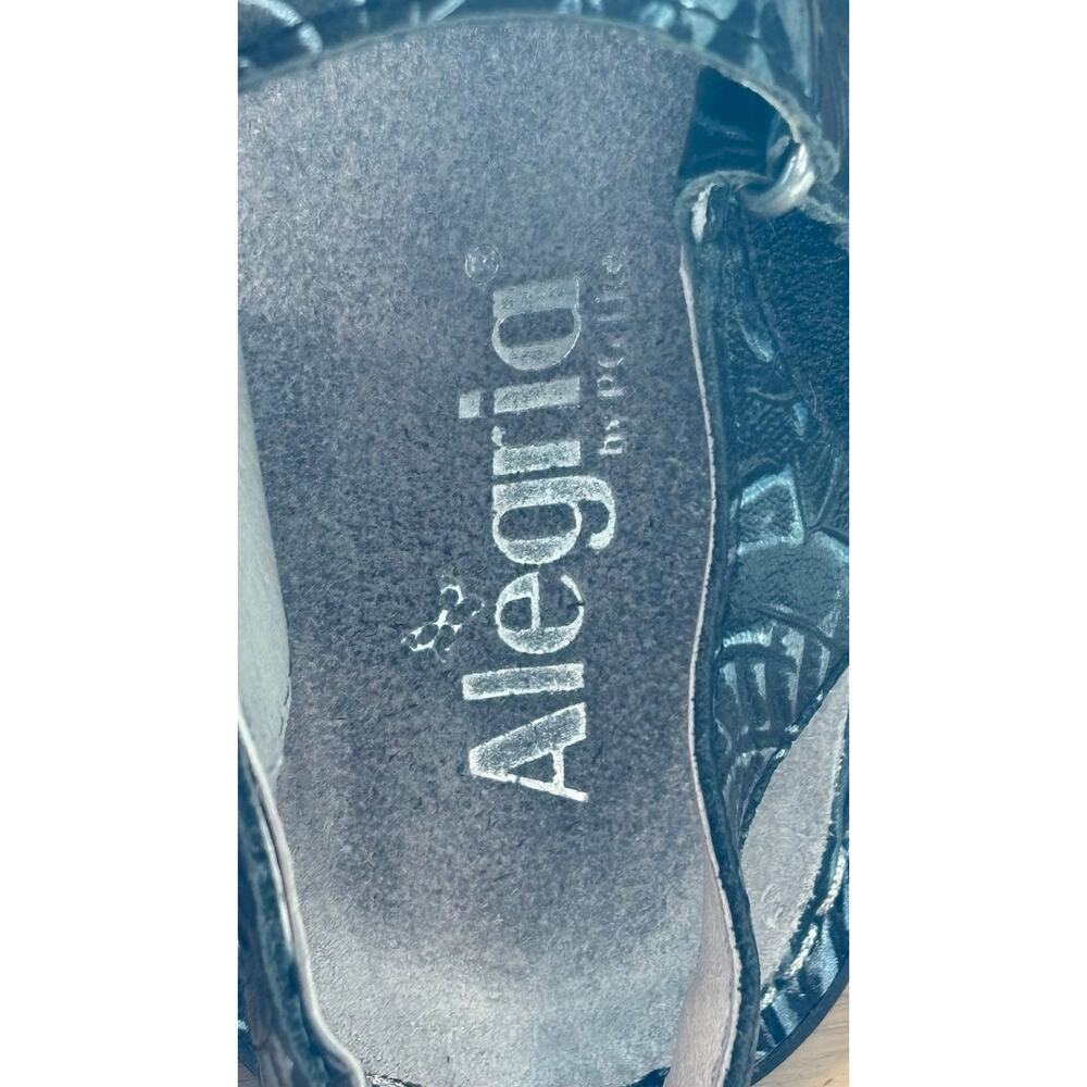 Alegria Camille comfort arch support leather Sandals shoes - Picture 4 of 11